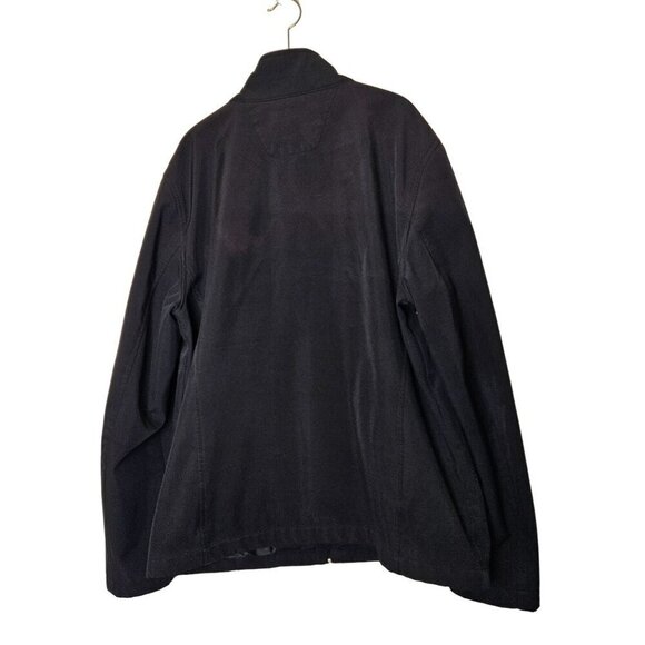 Tumi Tech Men's Black Jacket Full-Zip Multiple Pockets Softshell Size L - Picture 2 of 12